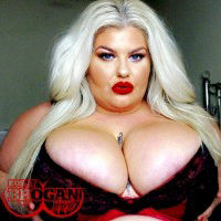 Busty Brogan fucked by huge tits Kore Goddess